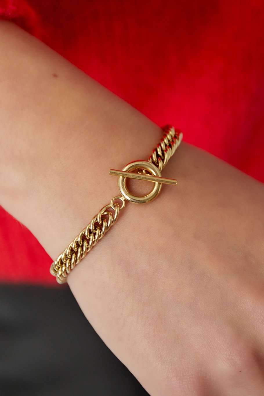 Pulsera Dublin Color dorado Acero inoxidable Imagen2